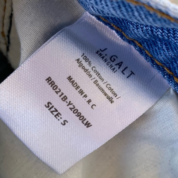 Brandy Light Denim High Rise Mom Jeans Pants - Picture 2 of 13